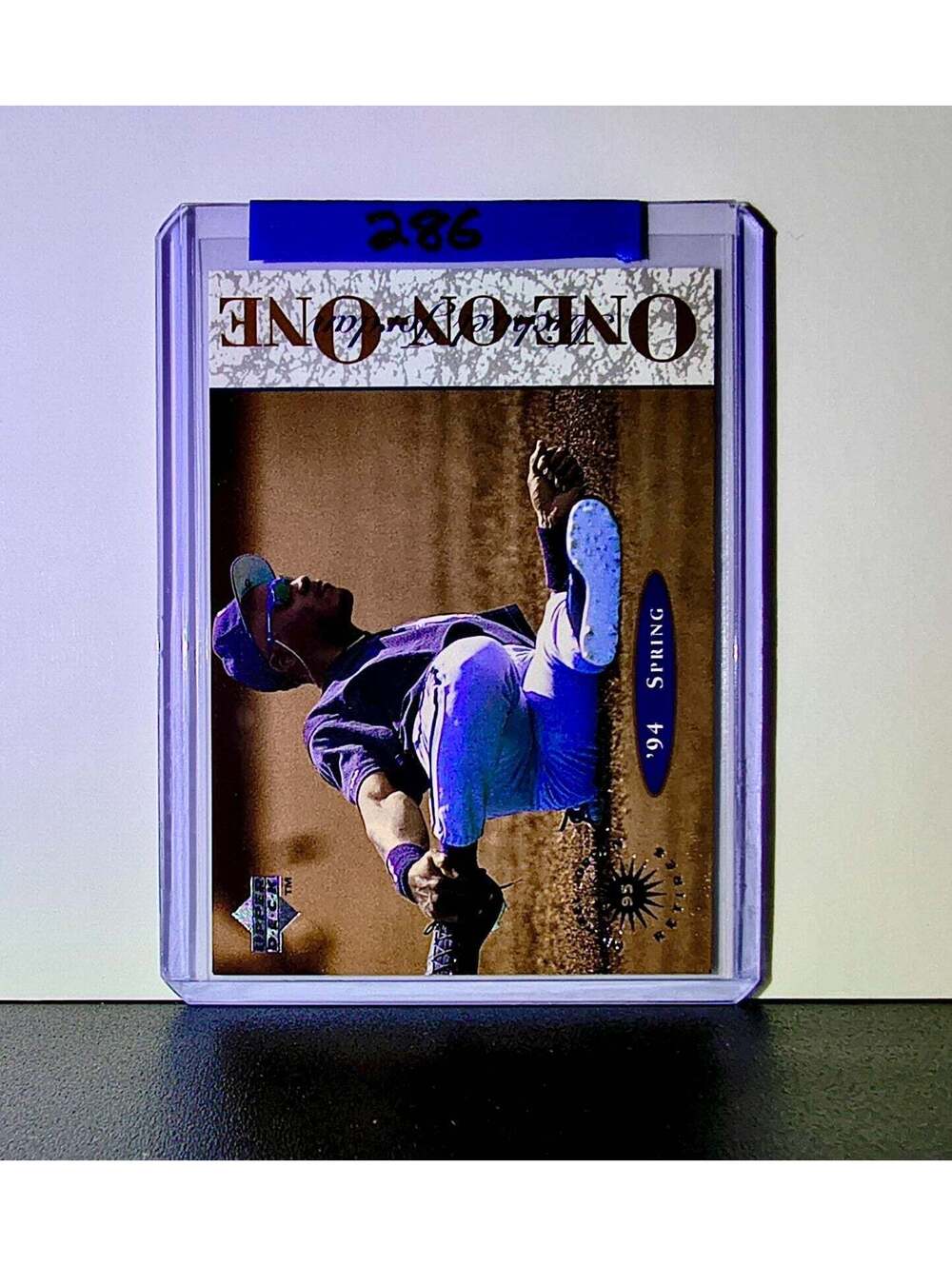 Michael Jordan 1995 Upper Deck Minors One on One #6 Basketball Card Bulls